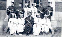 Douglas School Graduation, 195